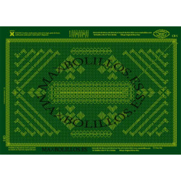 Patrón Cubre bandeja 5