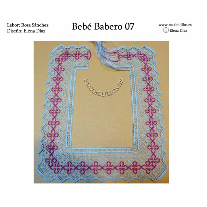 Patrón Babero 7