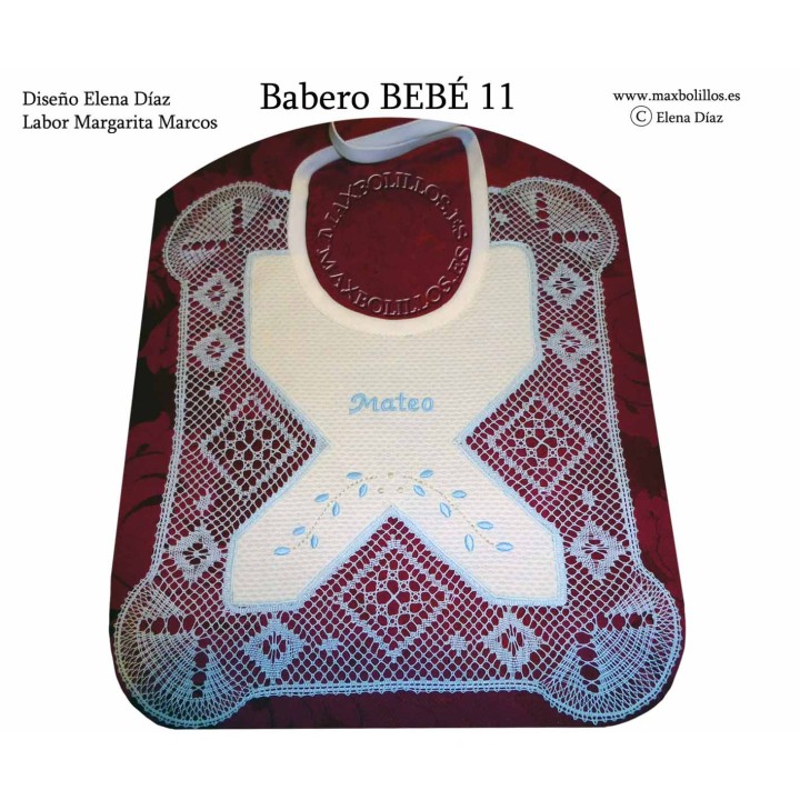 Patrón Babero 11