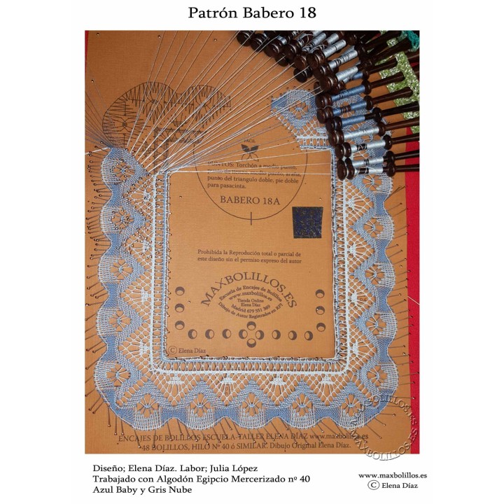 Patrón Babero 18