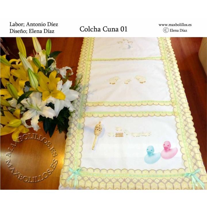 Patrón Colcha Cuna 1