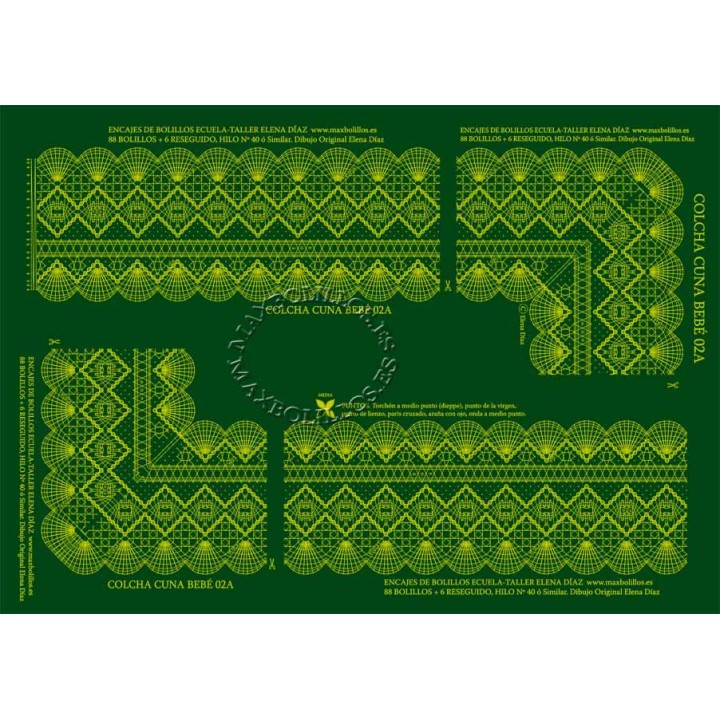 Patrón Colcha Cuna 2