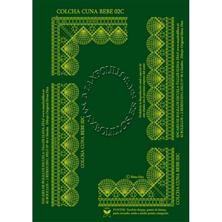Patrón Colcha Cuna 2