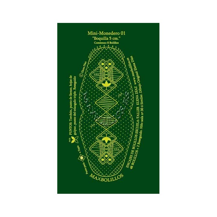 Patrón Mini Monedero 1