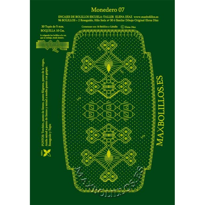 Patrón Monedero 7
