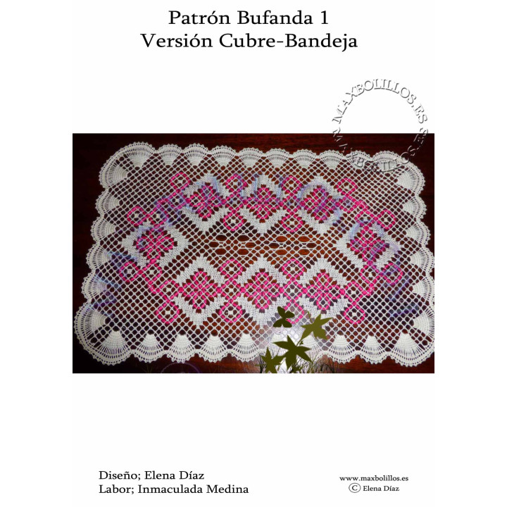 Patrón Bufanda 1