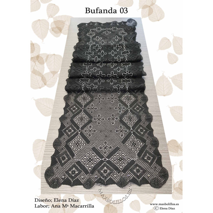 Patrón Bufanda 3