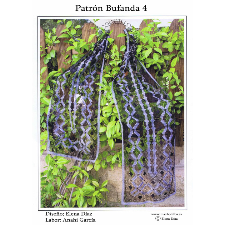 Patrón Bufanda 4
