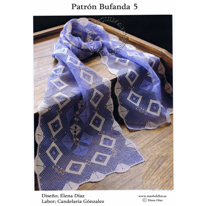 Patrón Bufanda 5