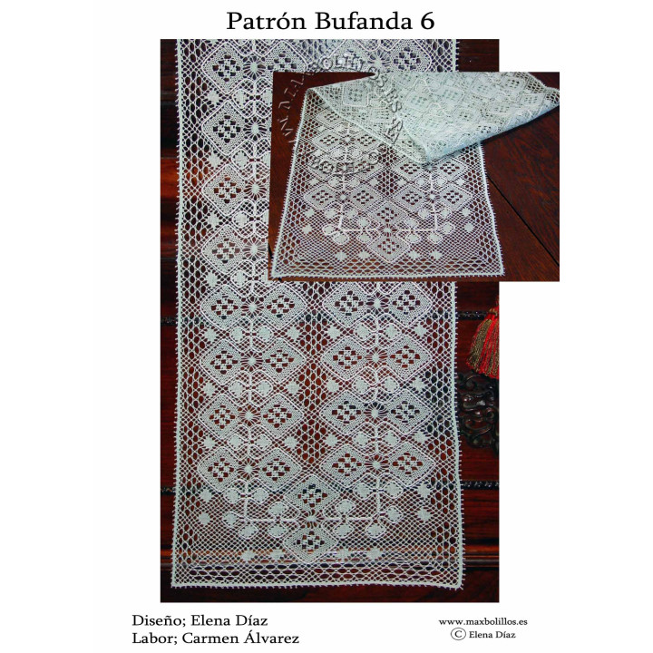 Patrón Bufanda 6