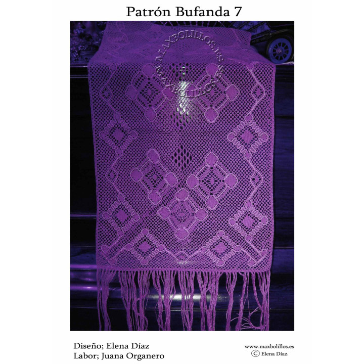 Patrón Bufanda 7