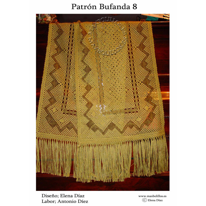 Patrón Bufanda 8