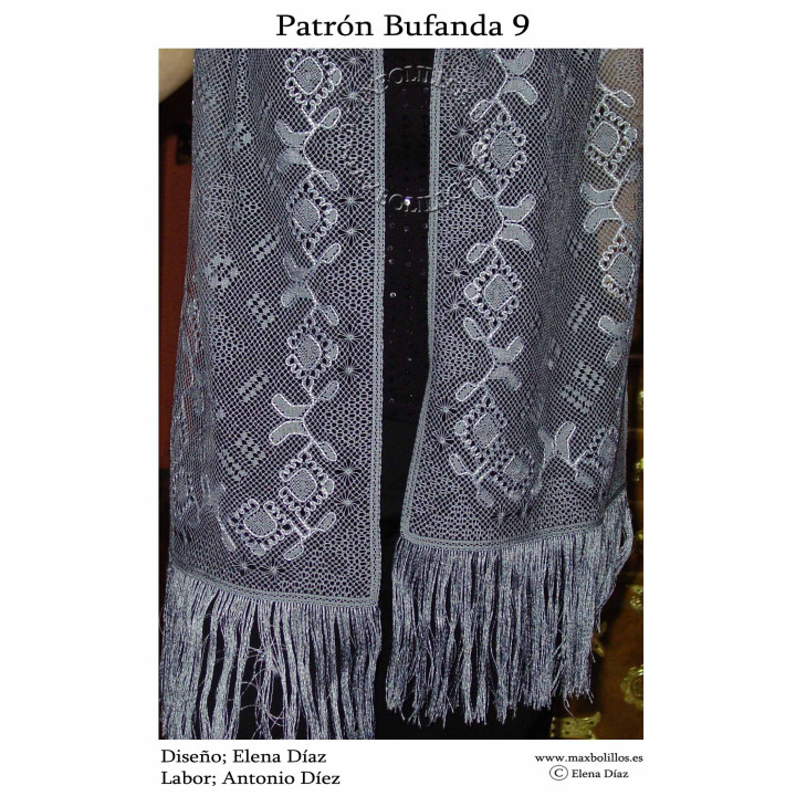 Patrón Bufanda 9