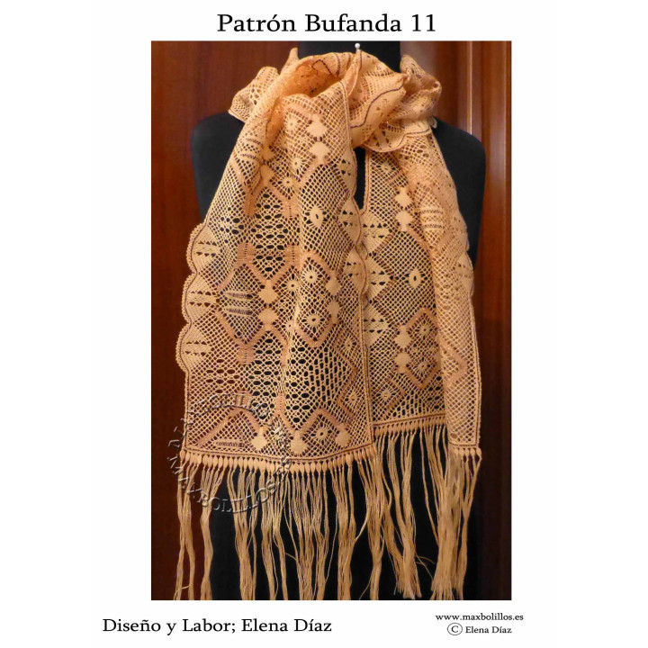 Patrón Bufanda 11