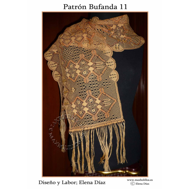 Patrón Bufanda 11