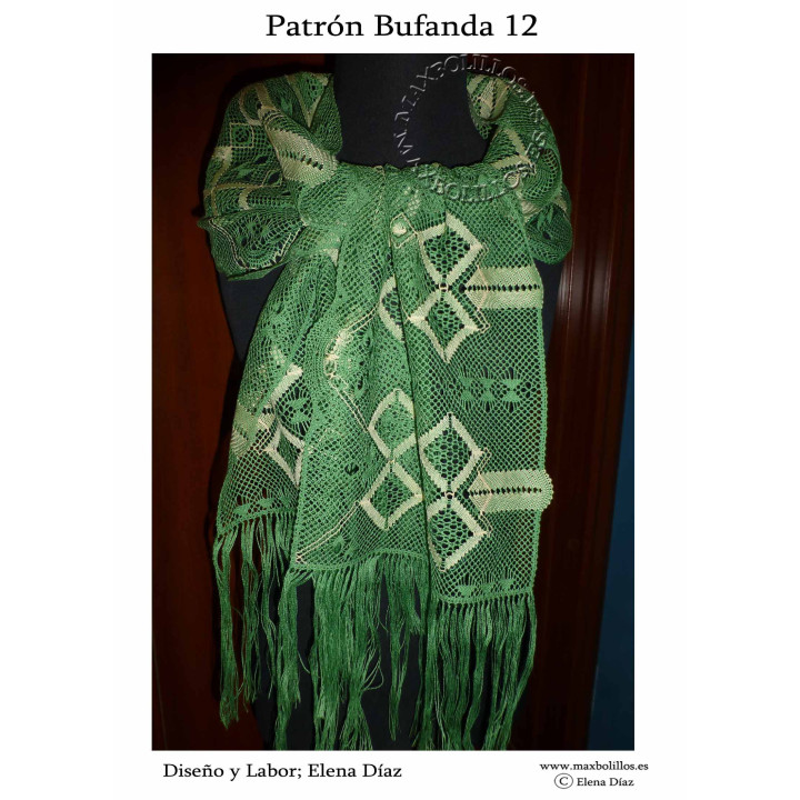 Patrón Bufanda 12