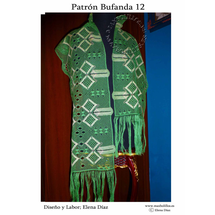 Patrón Bufanda 12