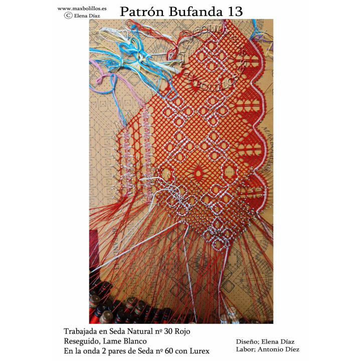 Patrón Bufanda 13