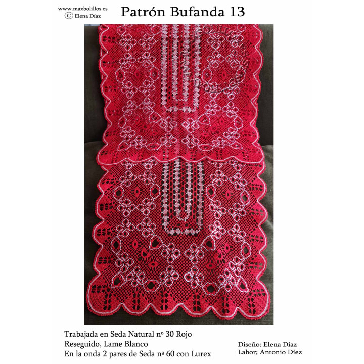 Patrón Bufanda 13