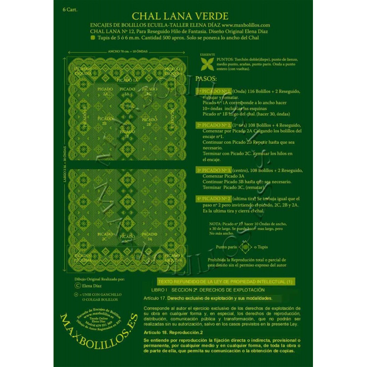 Patron Chal Verde
