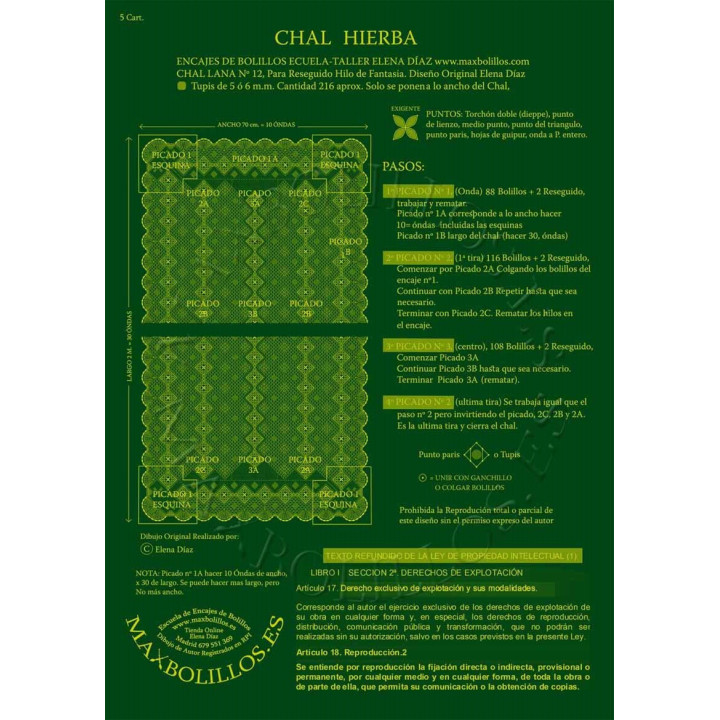 Patron Chal Hierba