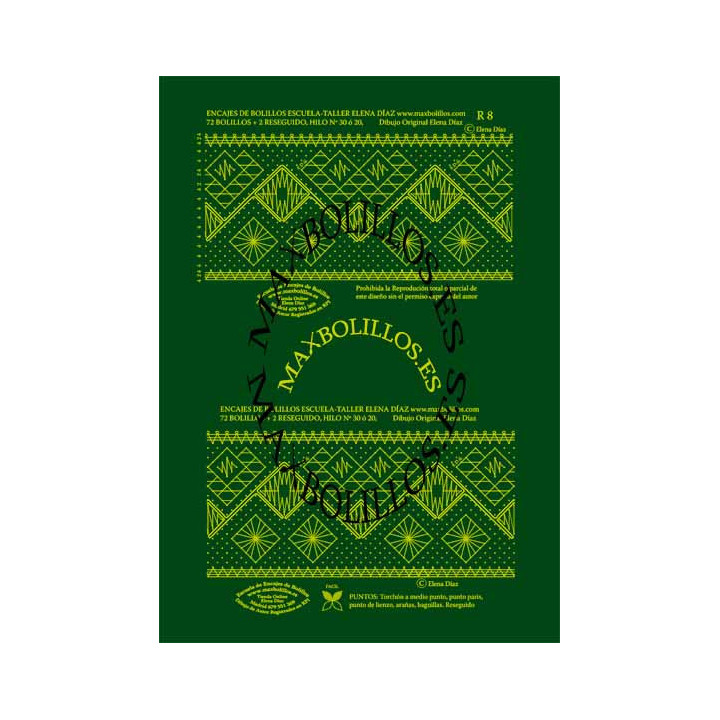 Patron Rectas 8