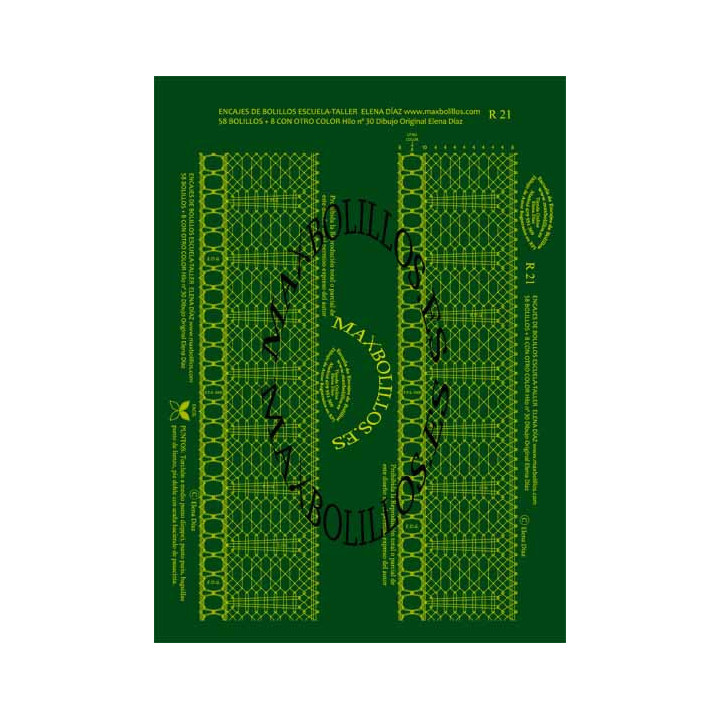 Patron Rectas 21