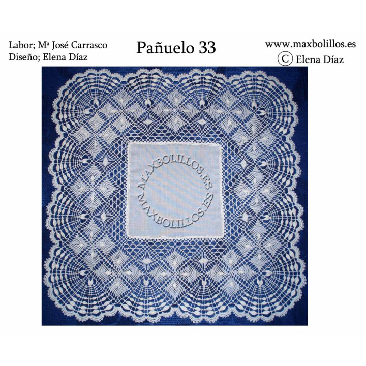 Patrón Pañuelo 33A