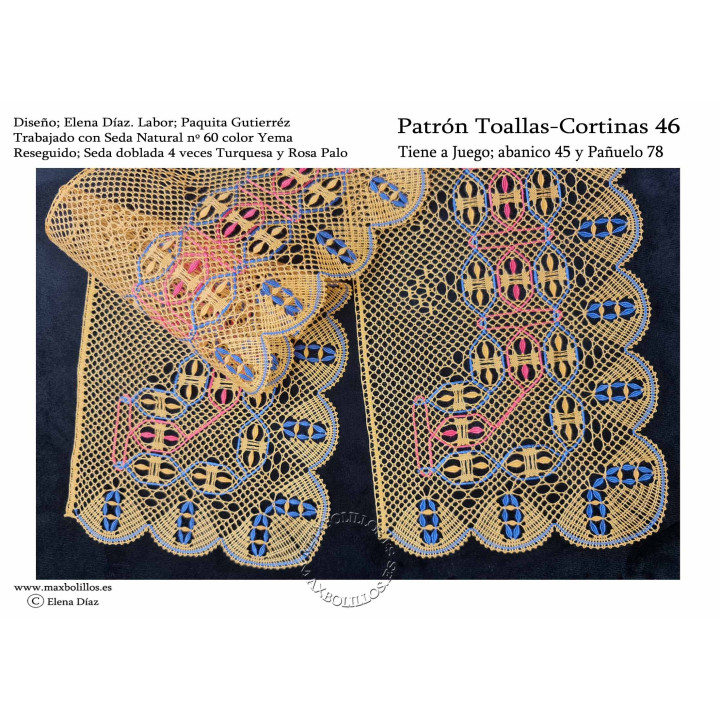 Patrón Toallas Cortinas 46