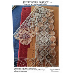 Patron Toallas Cortinas 51B Entredós