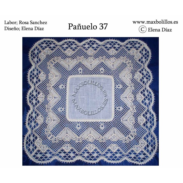 Patrón Pañuelo 37A