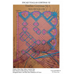 Patrón Toallas Cortinas 52A