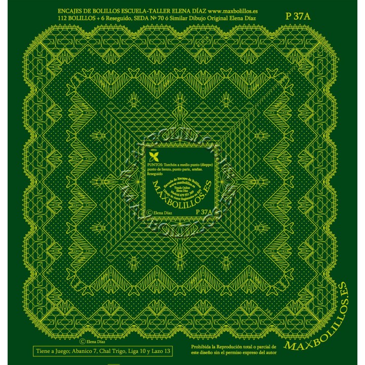 Patrón Pañuelo 37A