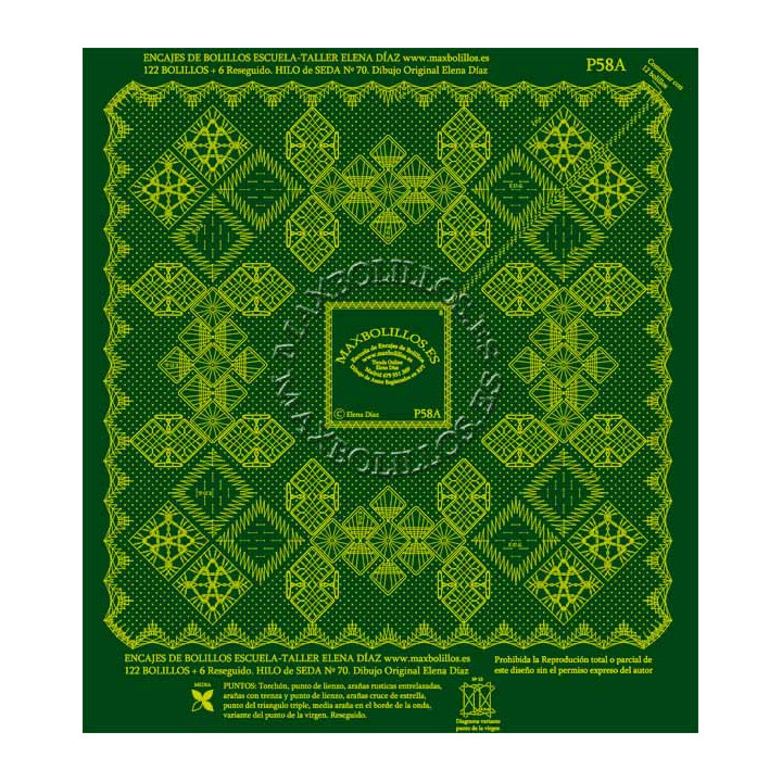 Patrón Pañuelo 58A