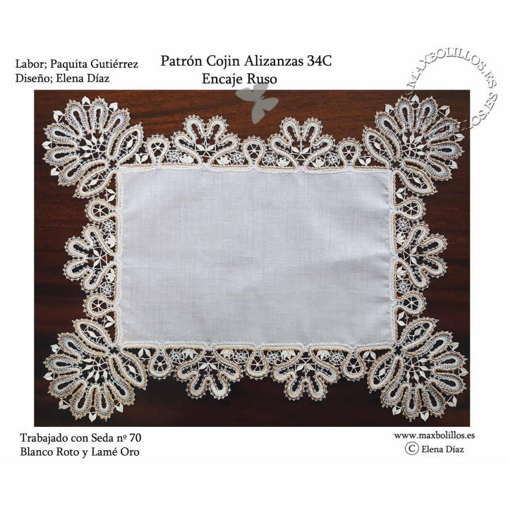 Patrón Pañuelo 34C