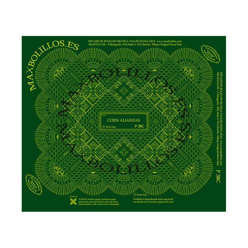 Patrón Pañuelo 38C