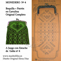 Patrón Monedero + Boquilla 4