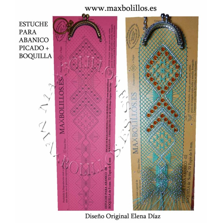 Patrón Estuche Abanico + Boquilla 2
