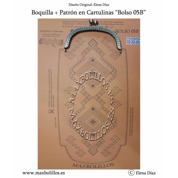 Patrón Bolso + Boquilla 5B