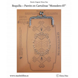 Patrón Monedero + Boquilla 7