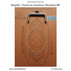 Patrón Monedero + Boquilla 8
