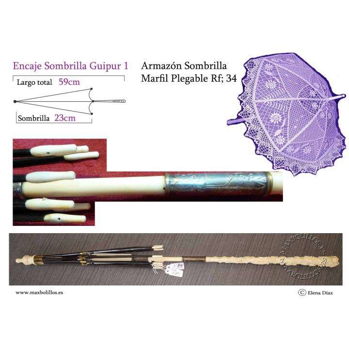 Sombrilla Mafil Rf. 34