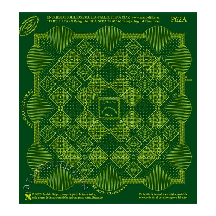 Patrón Pañuelo 62A