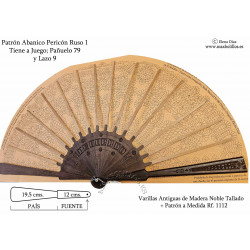 Varillas Antiguas 1112 Madera Noble