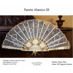 Varillas+Patrón 33 Madera Blanco