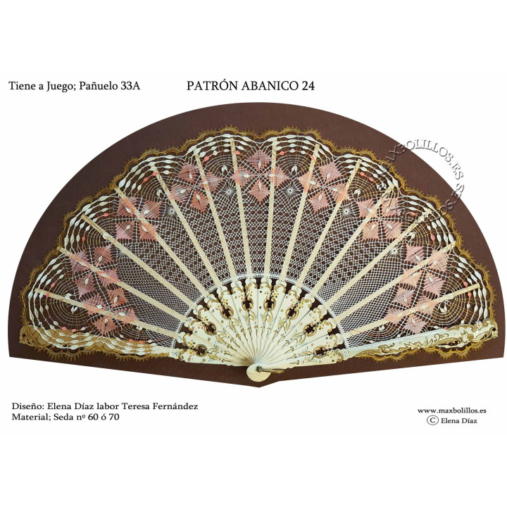 Patrón Abanico 24A