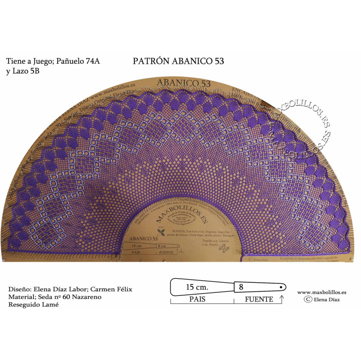 Patrón Abanico 53