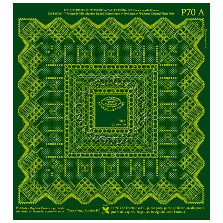 Patrón Pañuelo 70A