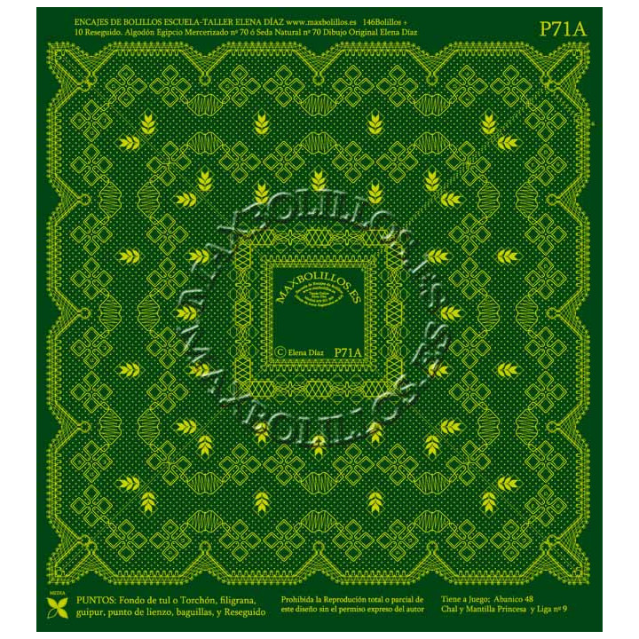 Patrón Pañuelo 71A