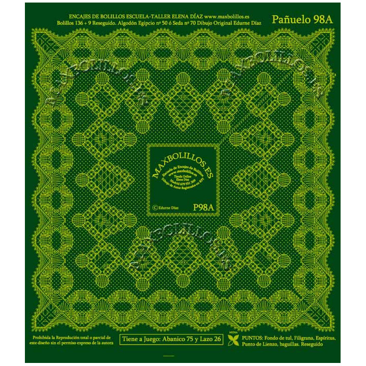 Patrón Pañuelo 98A